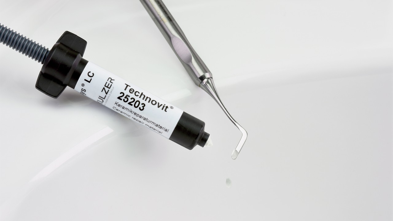 Kerasys LC-lichthärtendes Reparatur System für Sanitärkeramik und Porzellan